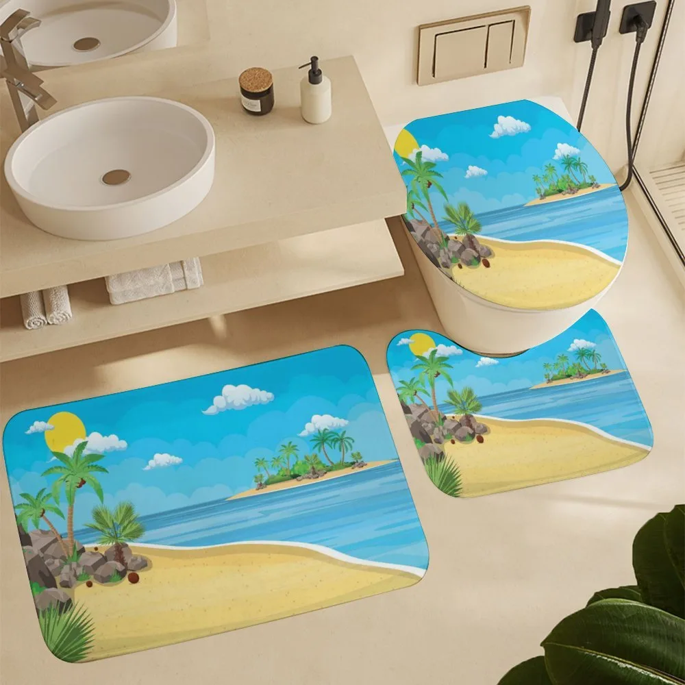 Palms Rocks Sand Sun — Detail 5