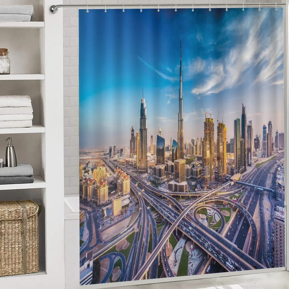 Panoramic Dubai Traffic — Detail 4