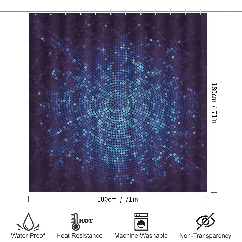 Pixel Mosaic Depth Art — Detail 2