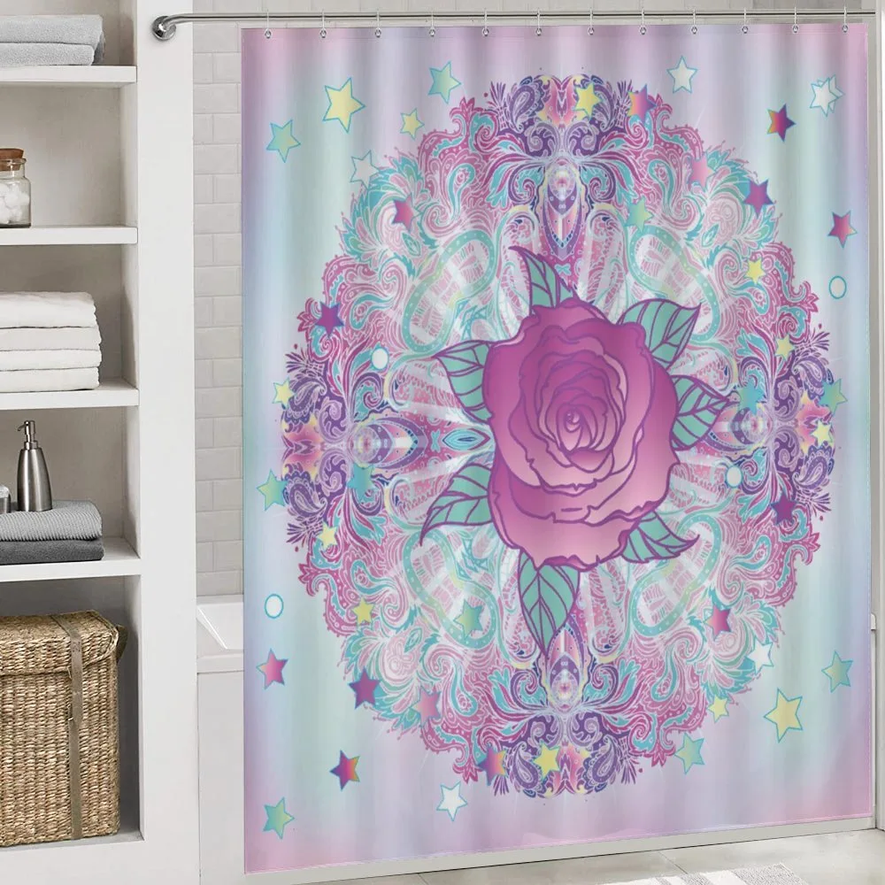 Psychedelic Rose Mandala — Detail 4