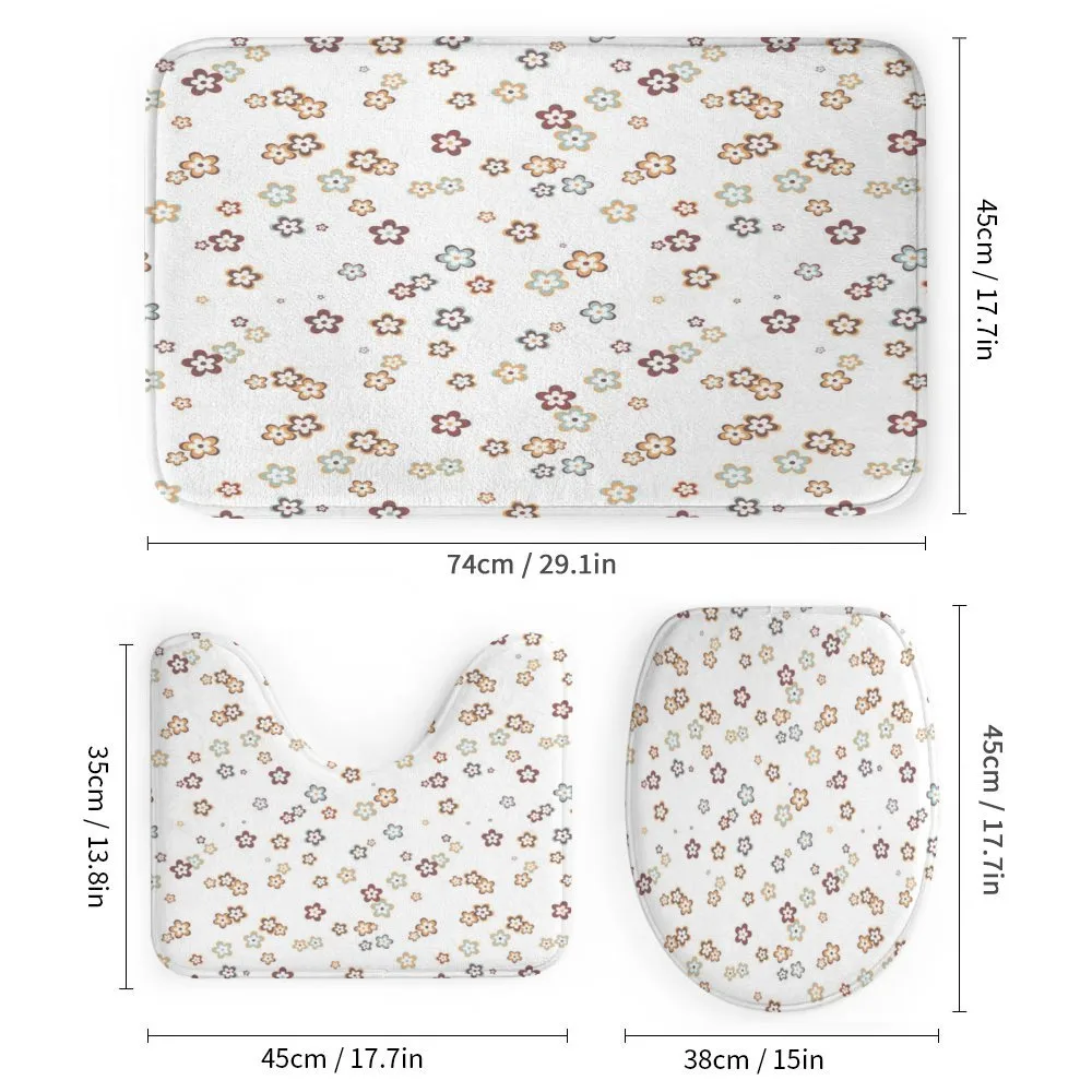 Retro Calico Daisies — Detail 1
