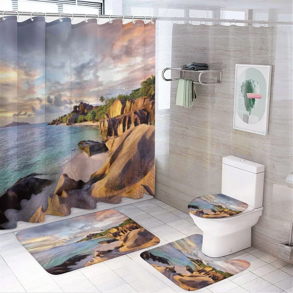 Rock Sandy Beach Island — Your design
