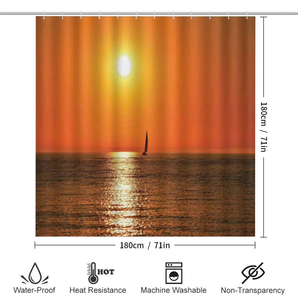 Sailboat Sea Sunrise — Detail 2