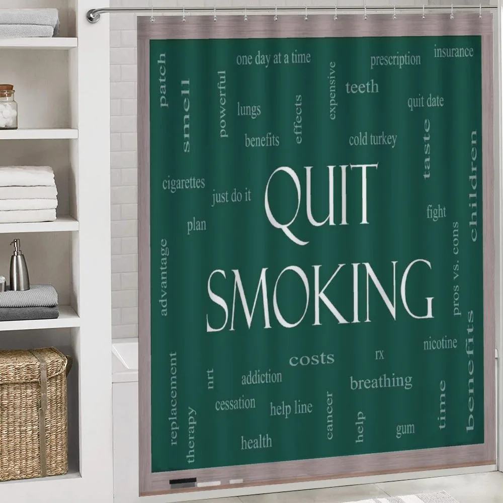 Smoking Message Blackboard — Detail 4