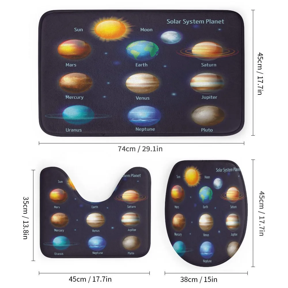 Solar System and Sun — Detail 1
