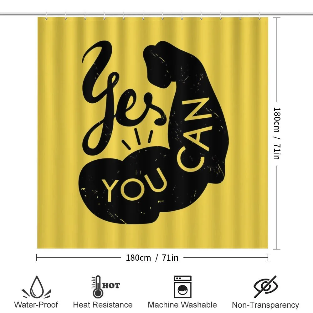 Strong Arm with Text — Detail 2