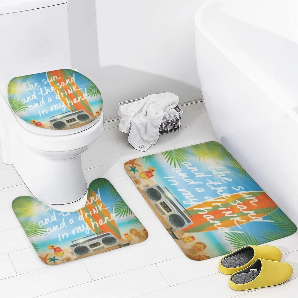 Tropical Beach Surfboard — Detail 3