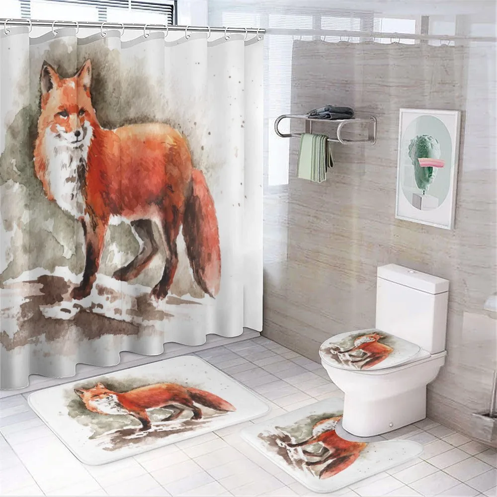 Watercolor Bushy Tail Tod — Your design