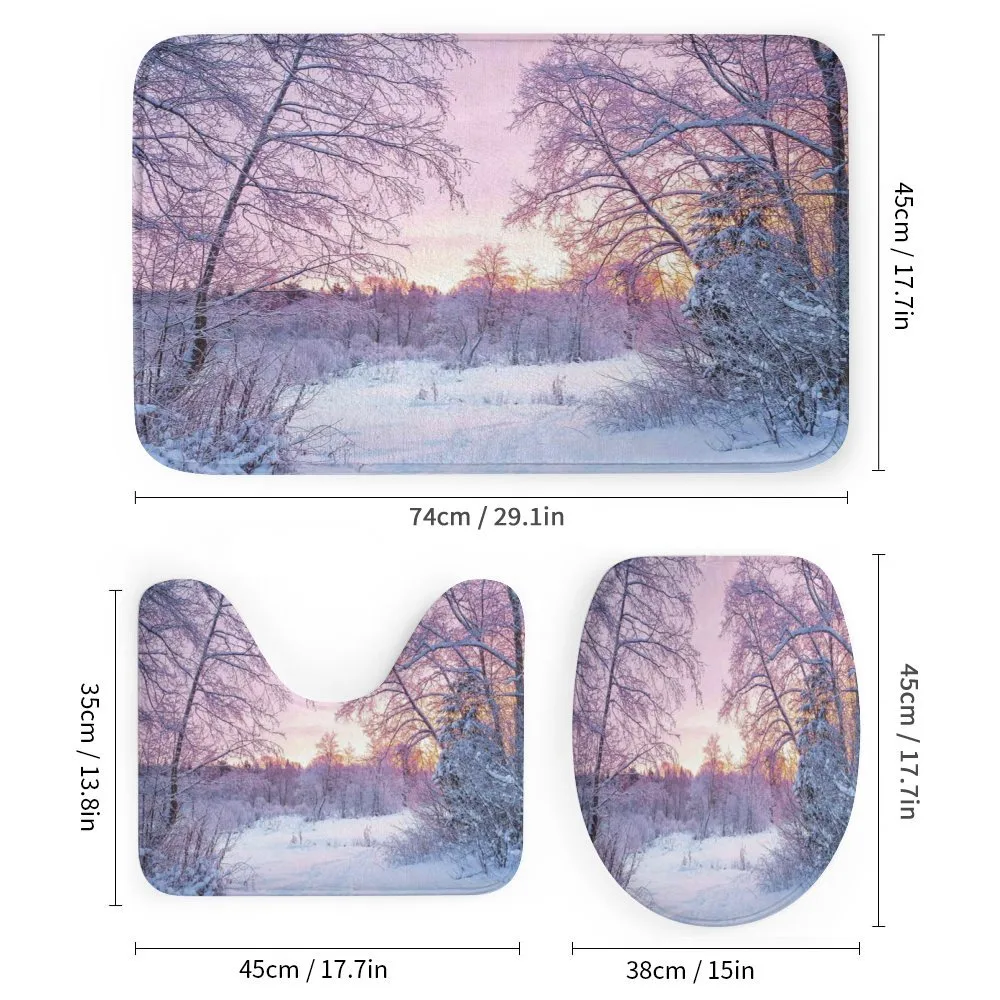 Braches Snowy Sunset — Detail 1