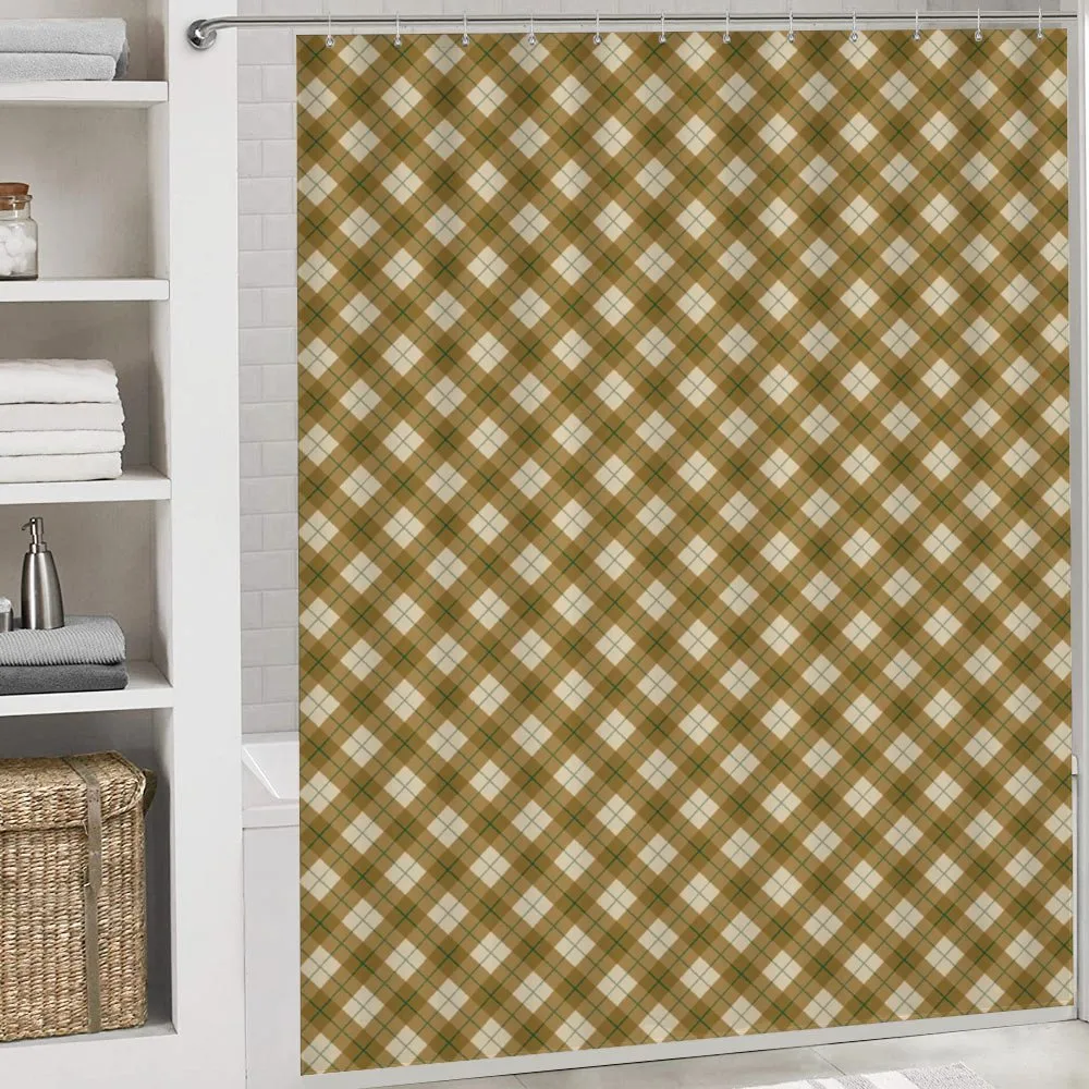 Brown Diagonal Retro — Detail 4