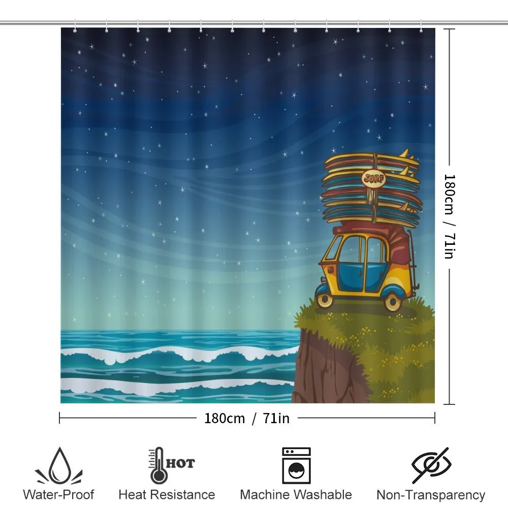 Cartoon Car Surfboards — Detail 2
