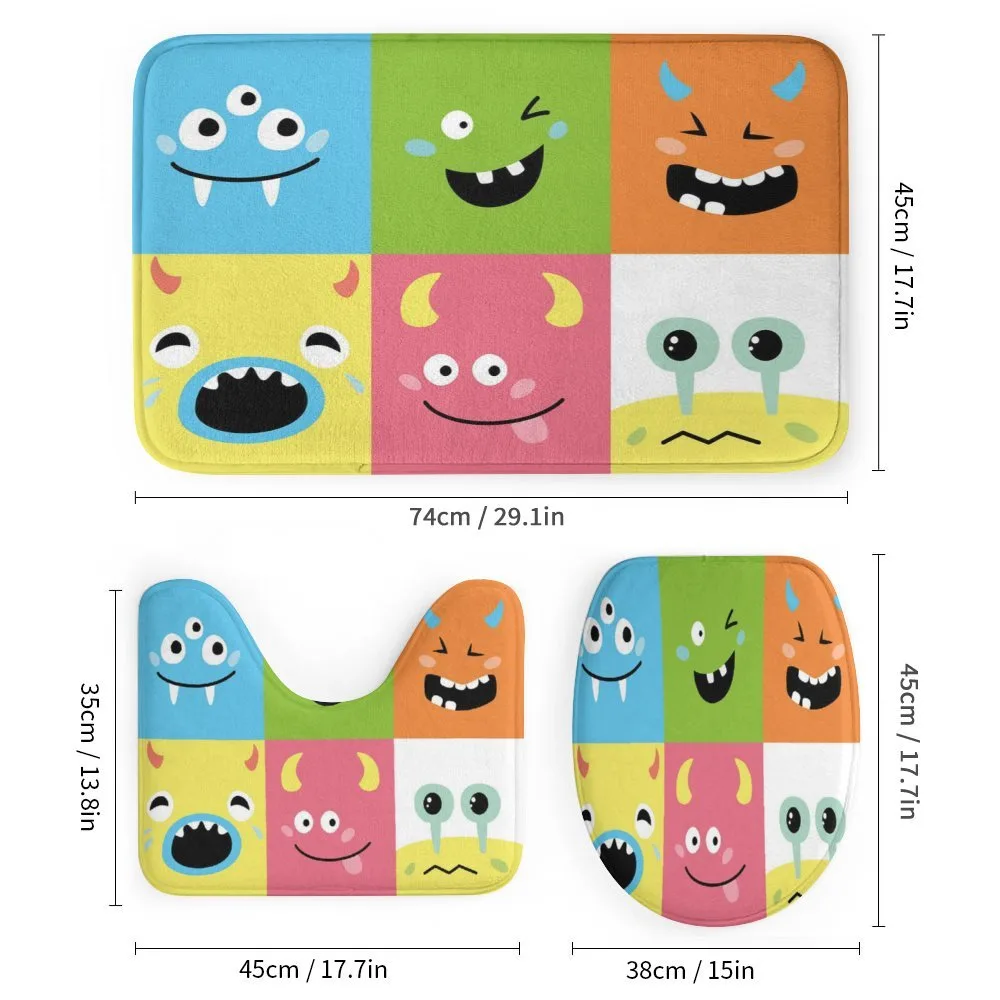 Colorful Blocks Emoticon — Detail 1