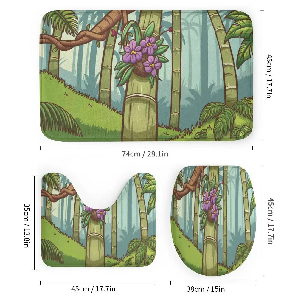 Colorful Jungle Cartoon — Detail 1