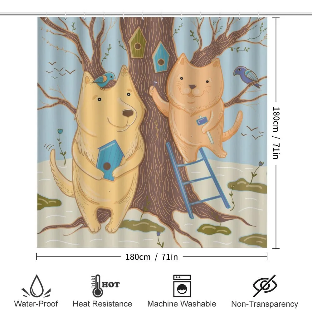 Couple Bears Tree — Detail 2