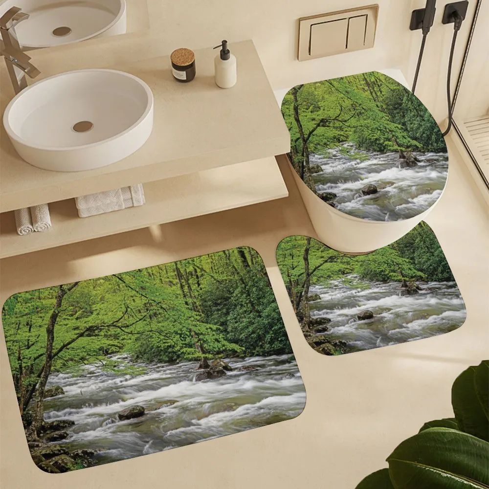 Creek in Spring Forest — Detail 5