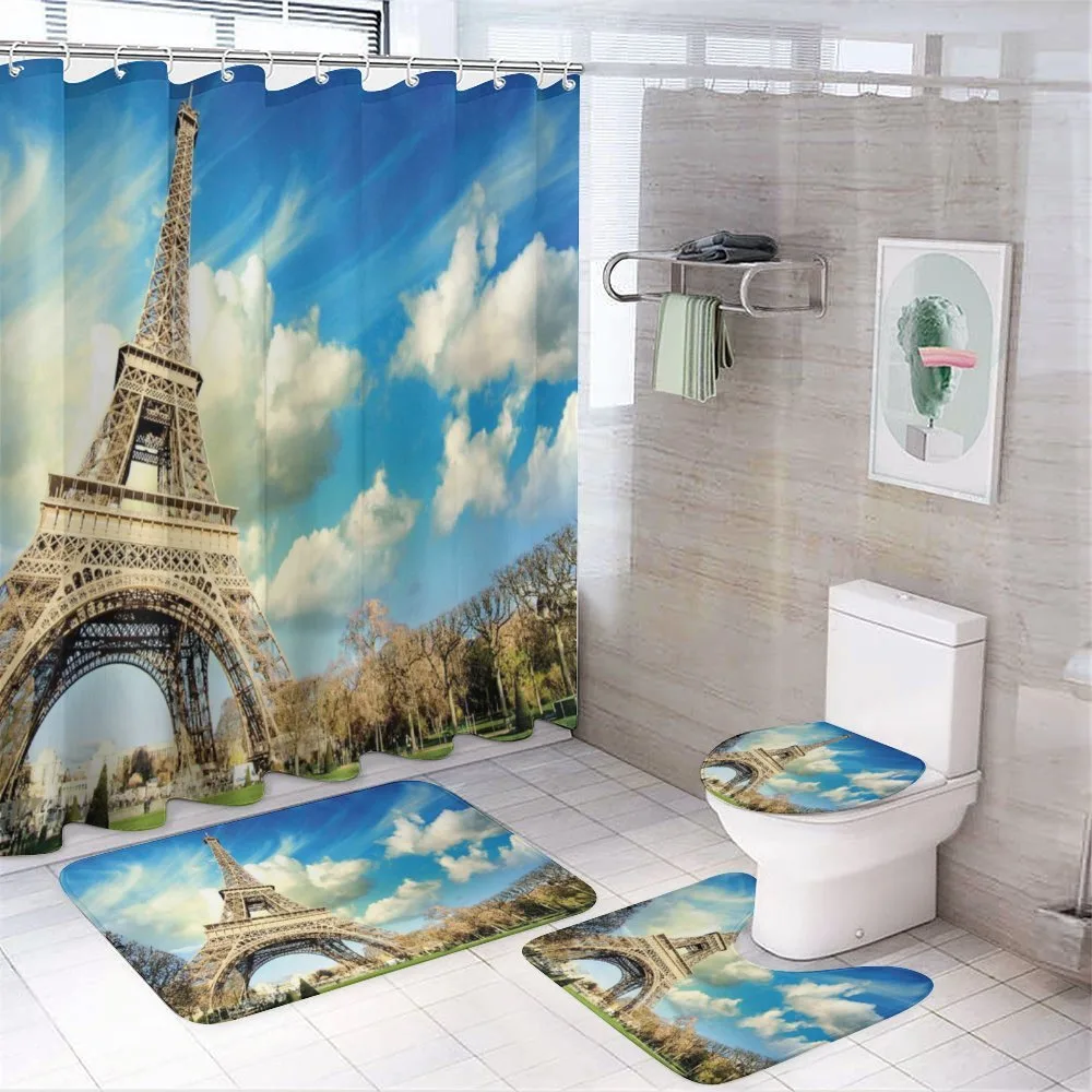 Eiffel Tower Autumn Trees — Your design