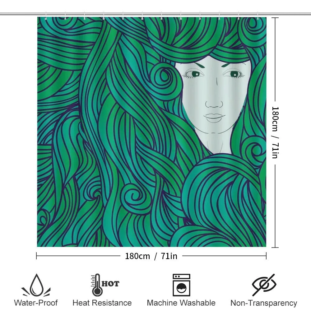 Fantasy Girl Curly Hair — Detail 2