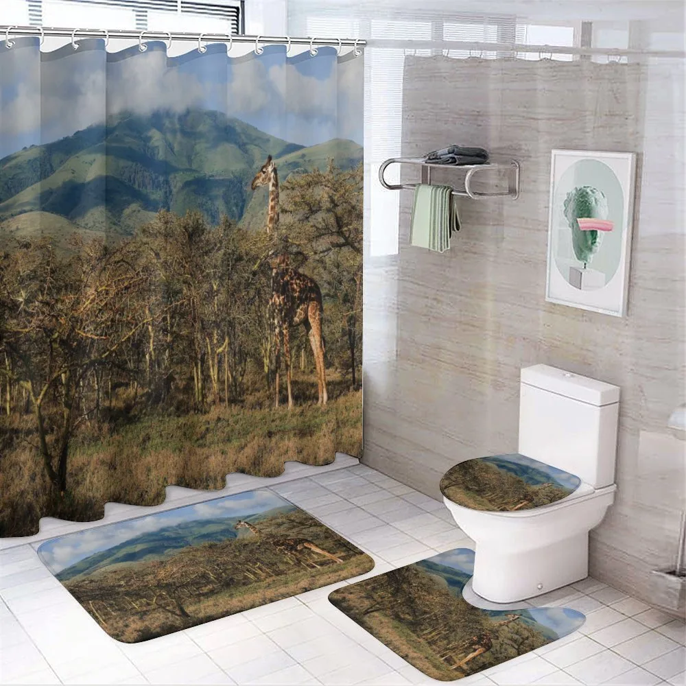 Giraffe Trees Africa Safari — Your design