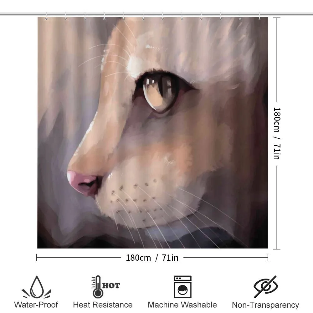 Portrait Kitty Cat Meow — Detail 2
