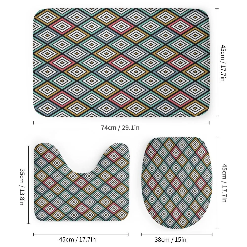 Retro Square Pattern — Detail 1