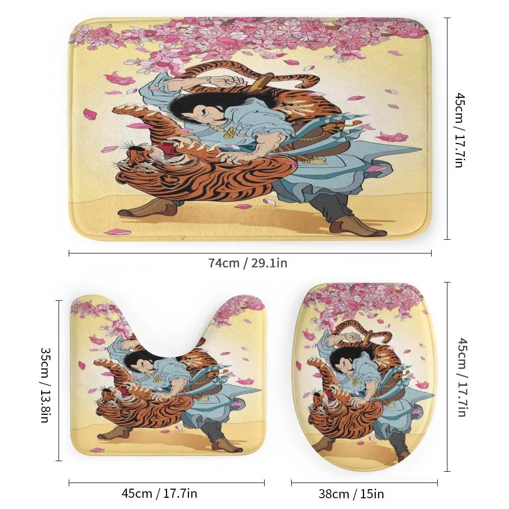 Samurai and Tiger — Detail 1
