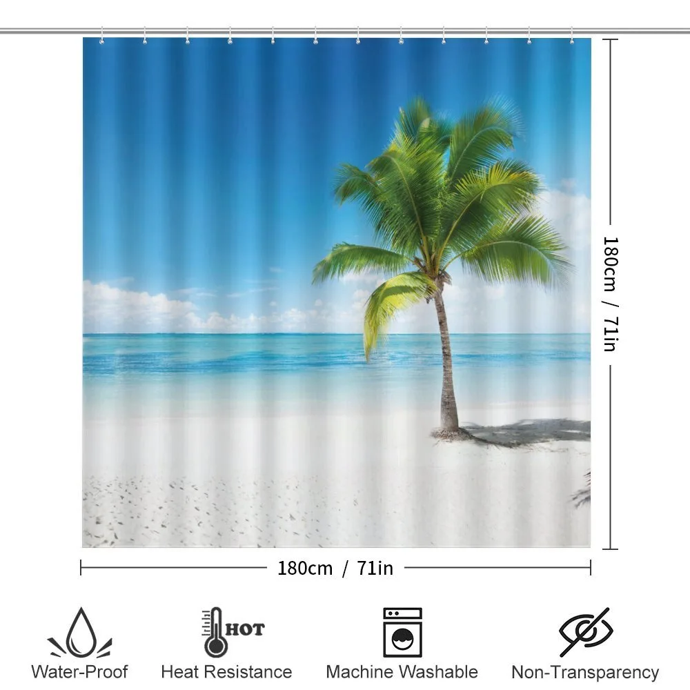 Sea Ocean Palm Trees — Detail 2
