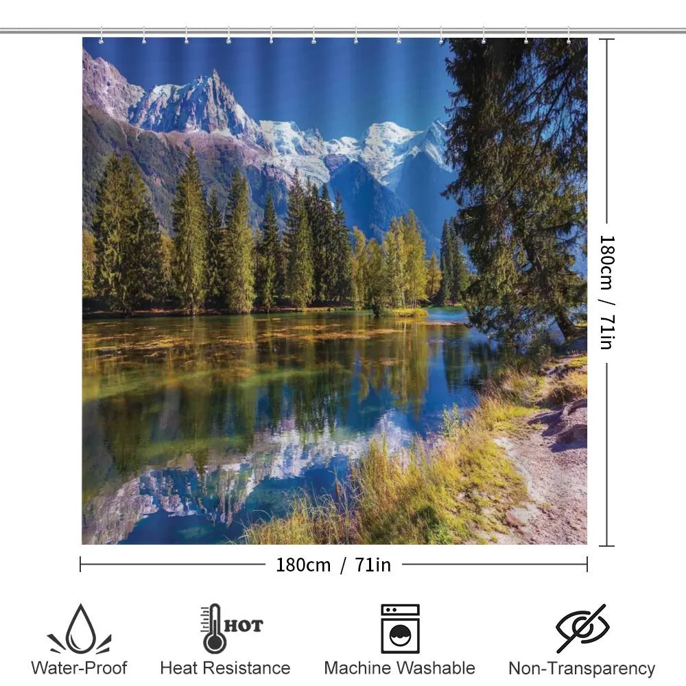 Snowy Alps Lake Pine — Detail 2
