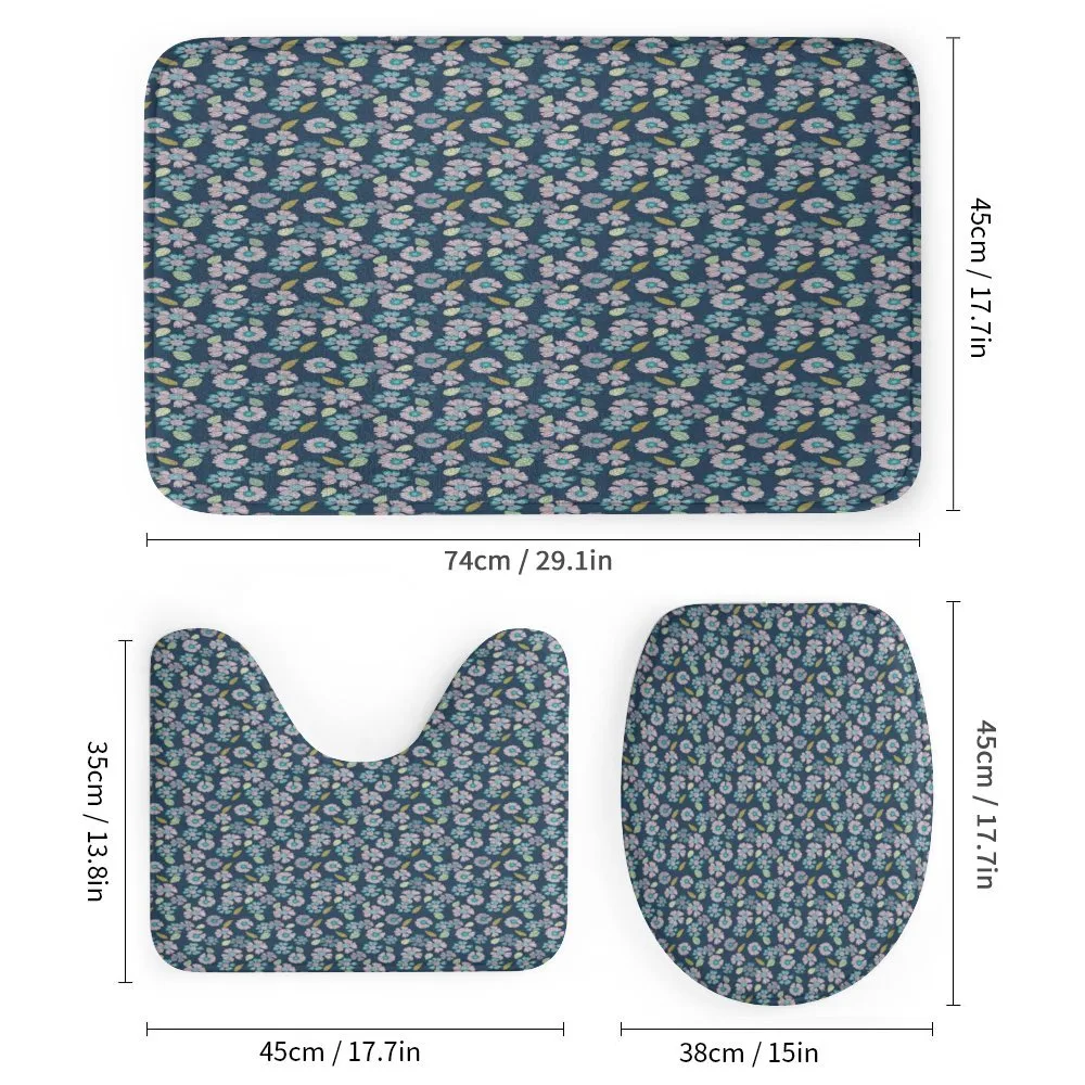 Top View Botanical Elements — Detail 1