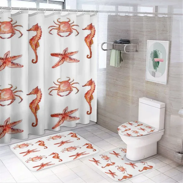 Underwater Sea Ocean on a shower curtain