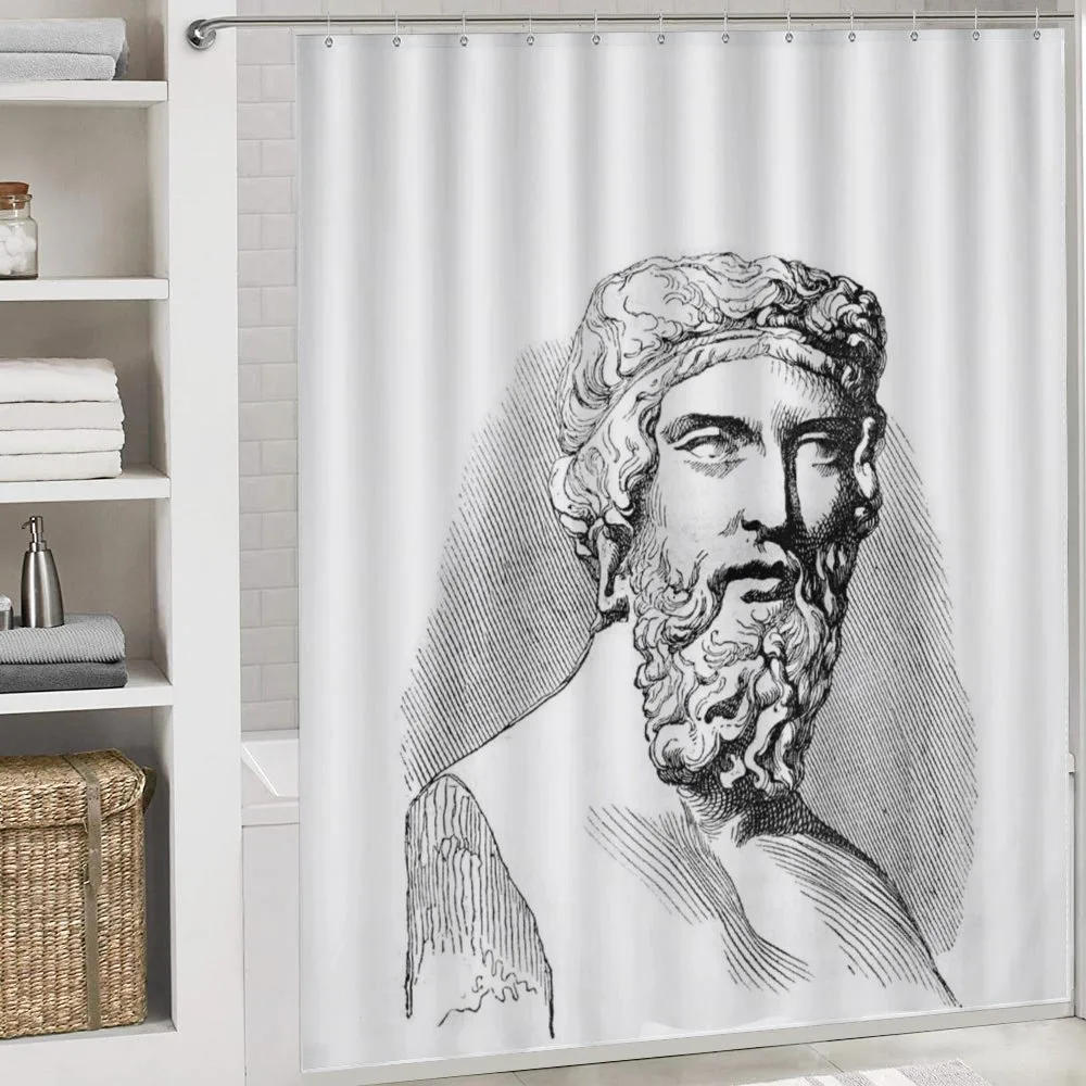 Vintage Sketch of Plato — Detail 4