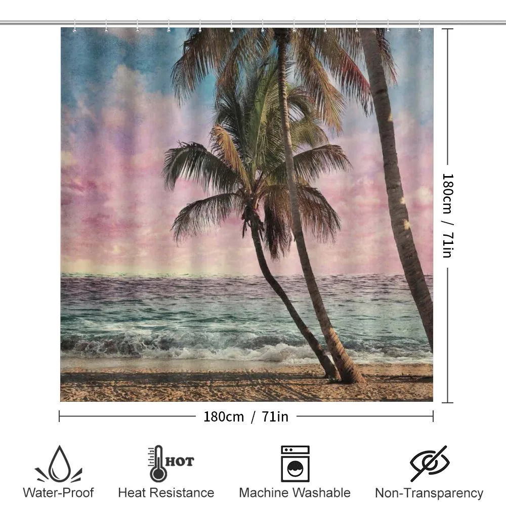 Vivid Sky Sea and Palms — Detail 2