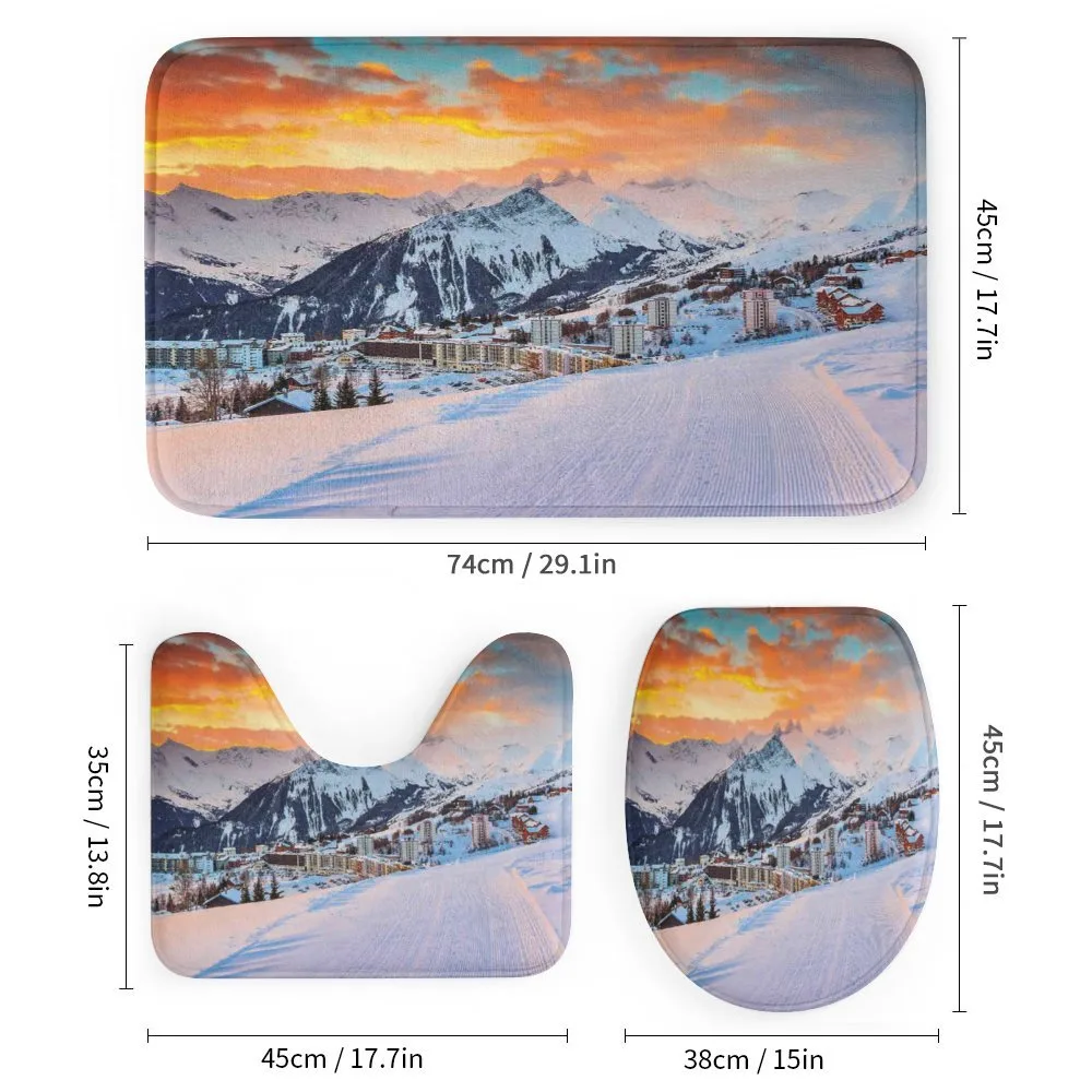 Winter Season Mountain — Detail 1
