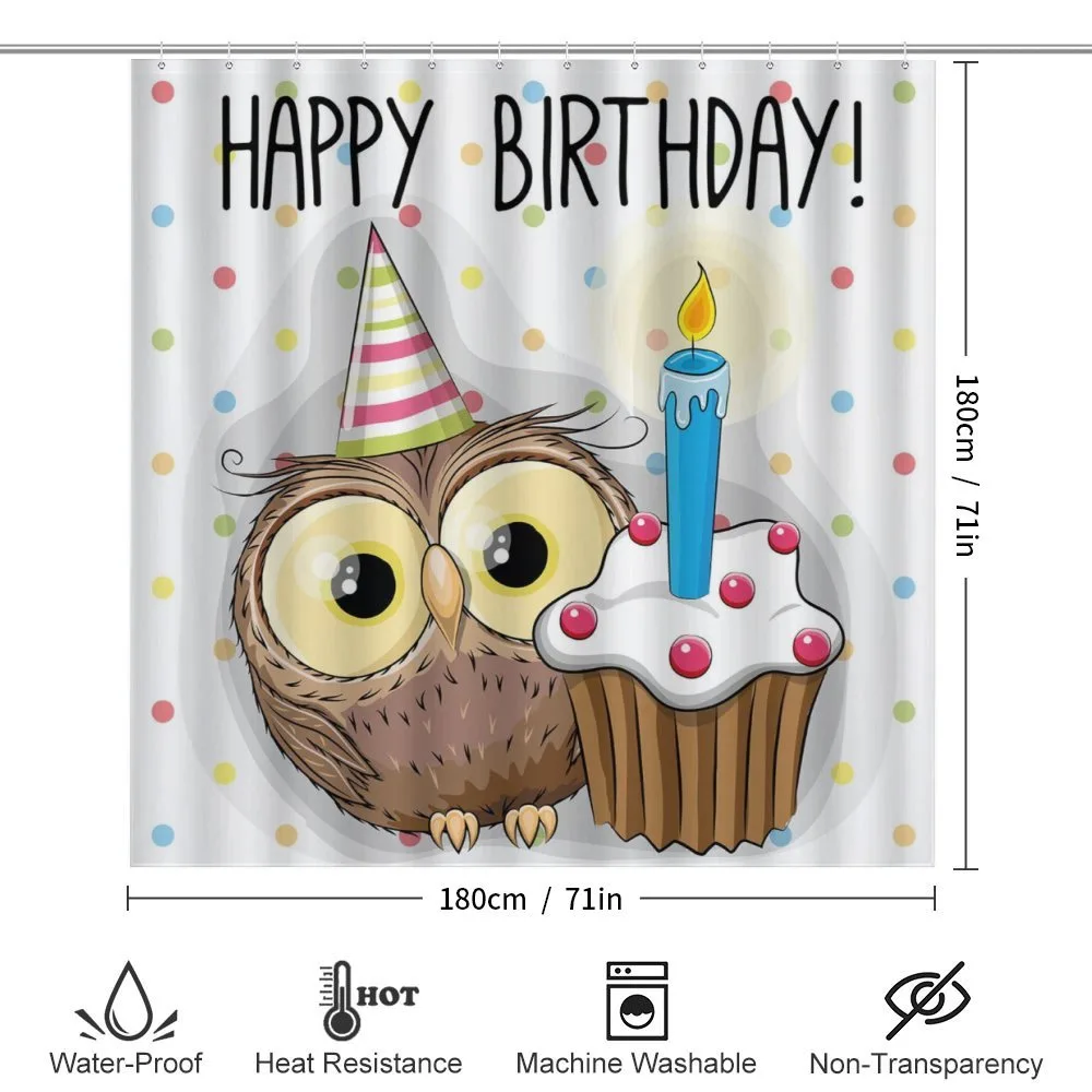 Baby Owl Party Cake — Detail 2