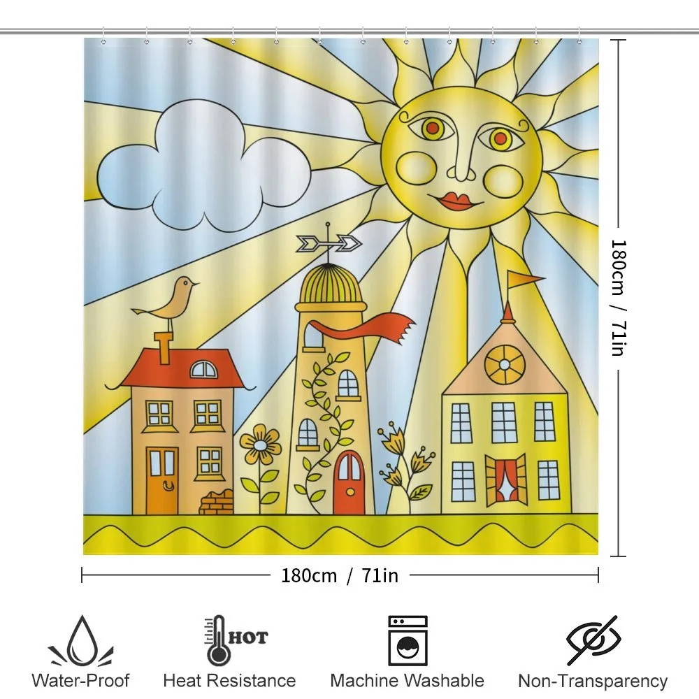 Childlike Smiling Sun — Detail 2
