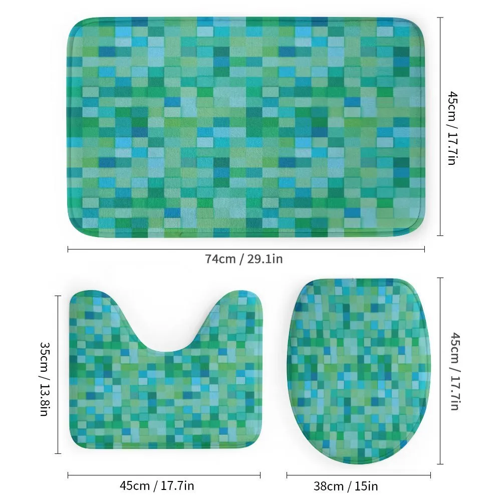 Cube Pattern Vibrant Color — Detail 1
