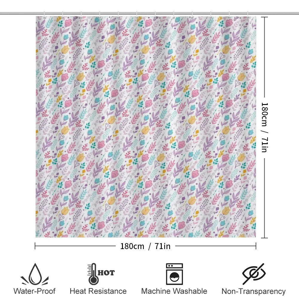 Doodle Tulip Field Dots — Detail 2