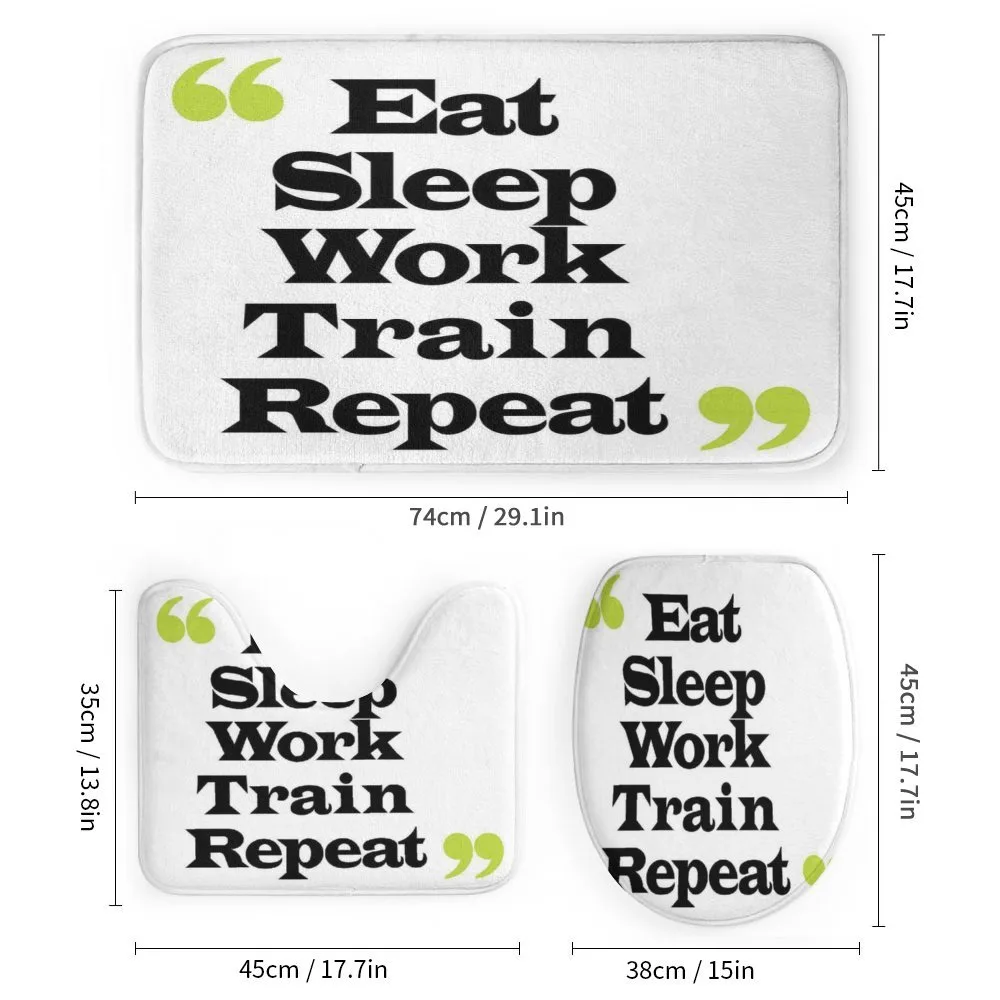Eat Sleep Work Train Repeat — Detail 1