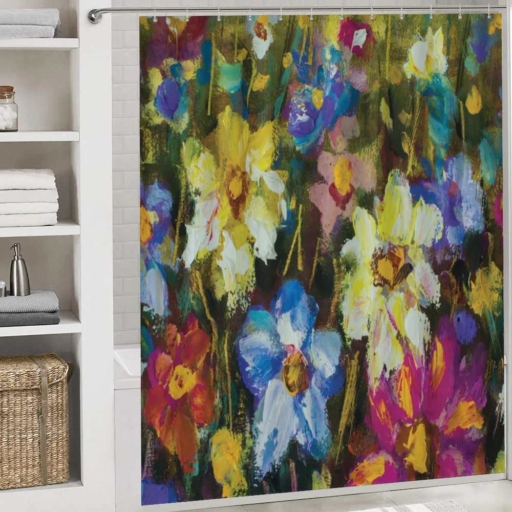 Flower Field Painting — Detail 4