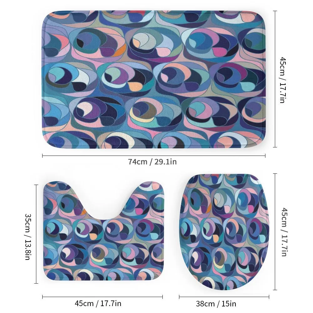 Motley Retro Curvy Shapes — Detail 1