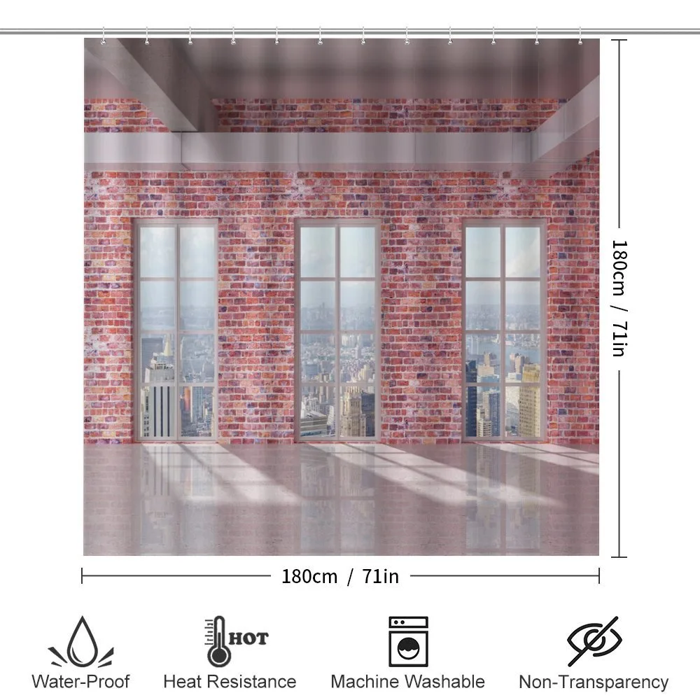 Red Brick Wall Loft City — Detail 2