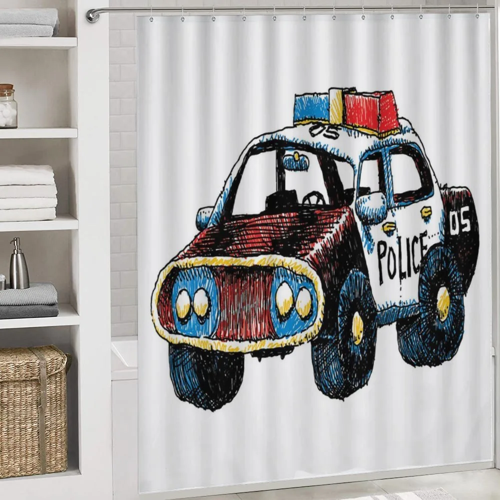 Sketchy Police Car — Detail 4