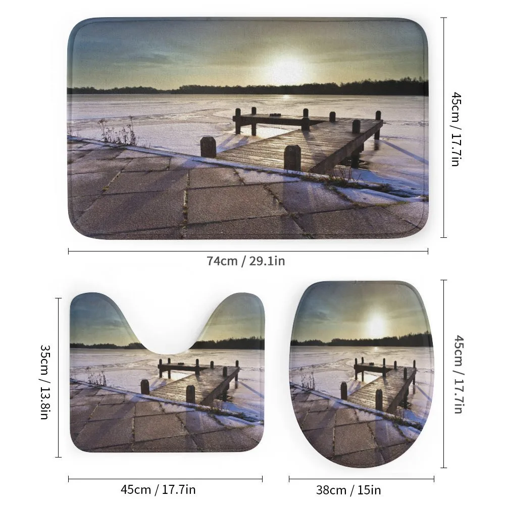 Sunrise Above a Jetty — Detail 1