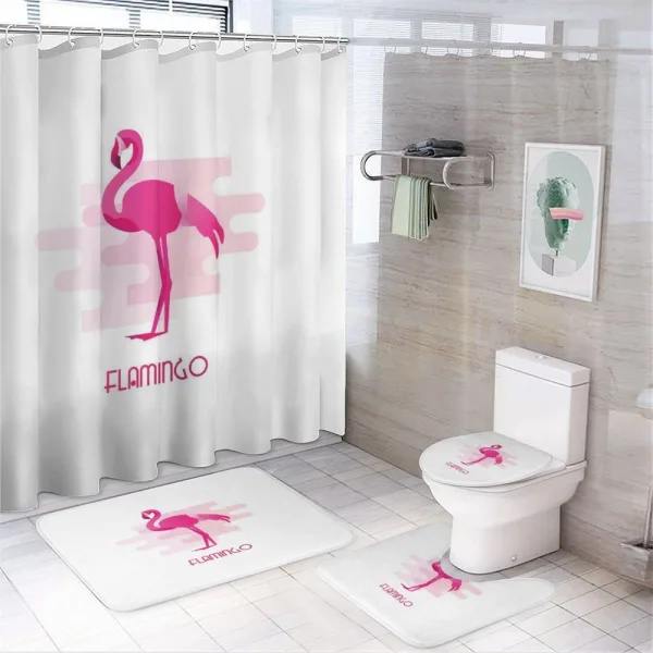 Tropical Bird on a shower curtain