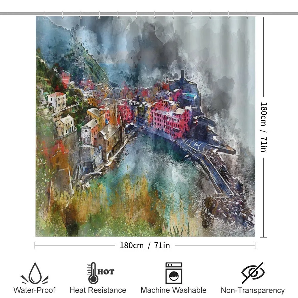 Aerial Village — Detail 2