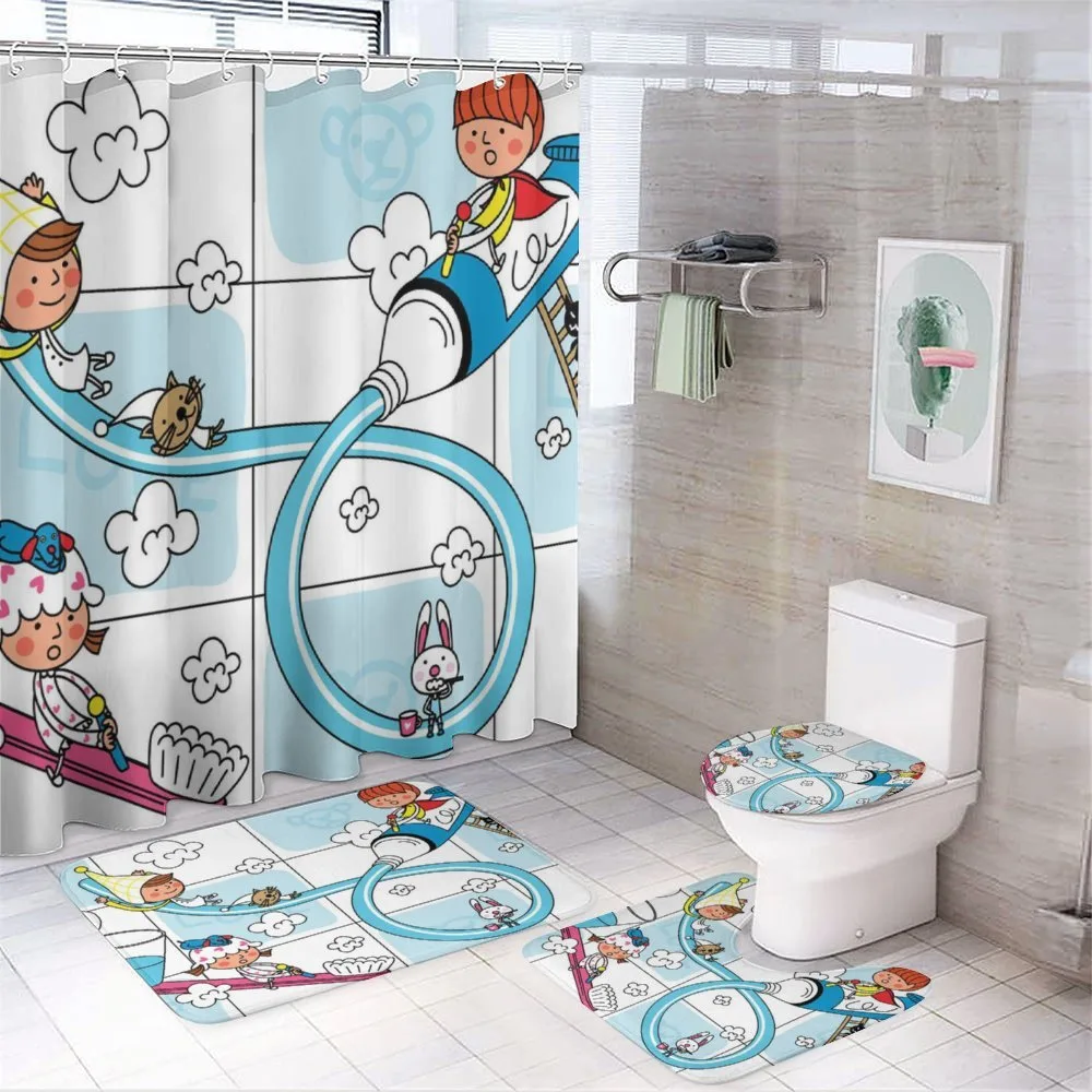Cartoon Animals with Children — Your design