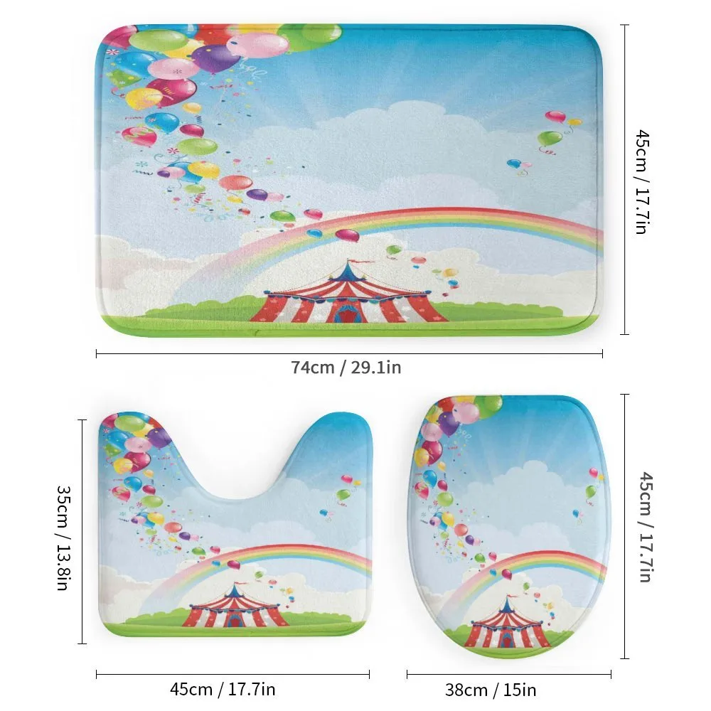 Circus Rainbow Clouds — Detail 1