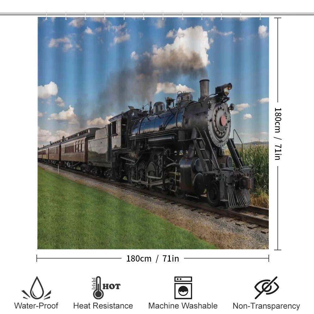 Countryside Train — Detail 2