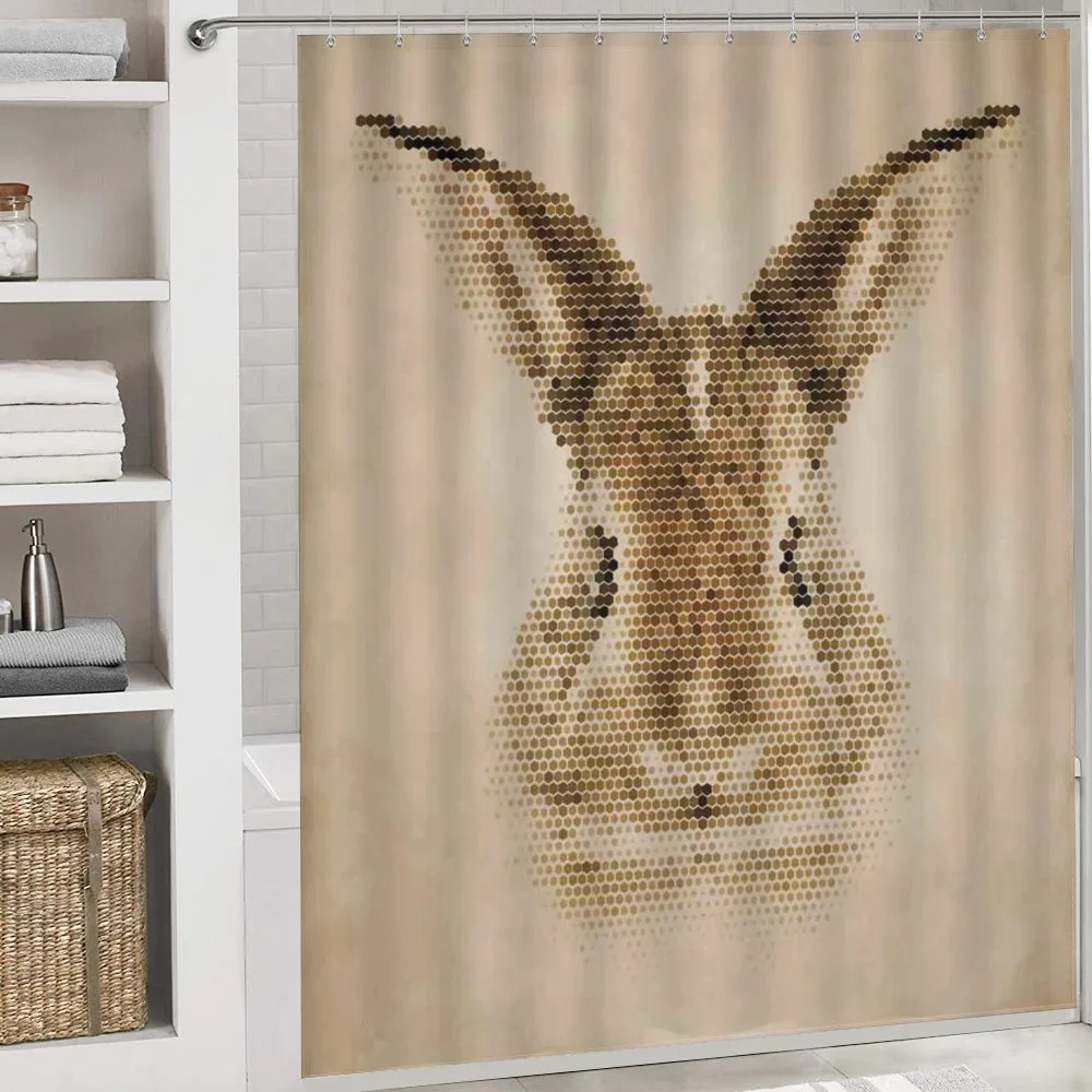 Dots Bunny Geometric — Detail 4