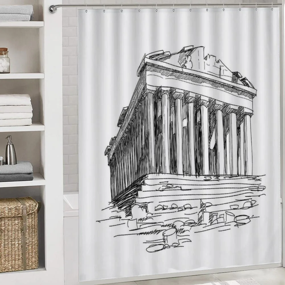 Greek Pantheon Sketch — Detail 4