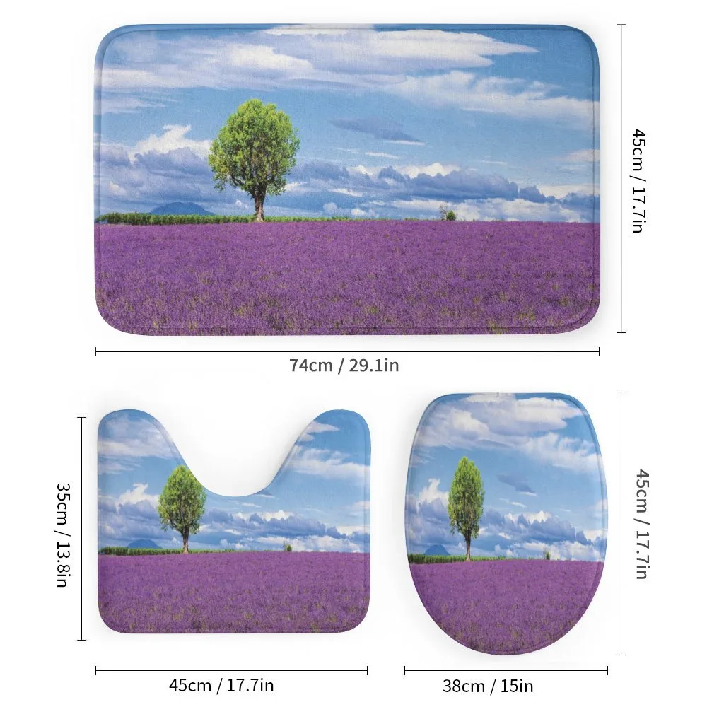 Lavender Field Tree — Detail 1
